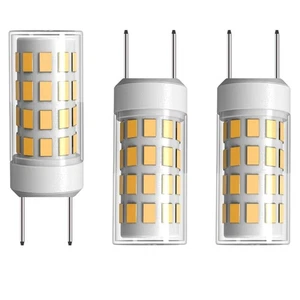 3-Pack GY6.35 LED Bulbs AC/DC 12V T4 JC Type GY6.35 Bi-pin Base 3.5W(35W Halo... - Picture 1 of 6