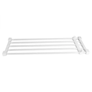 Adjustable Telescopic Storage Rack Cupboard Wardrobe Closet Divider Partition . - Picture 1 of 9