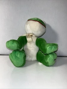 Russ Berrie Shining Star Green Frog 8 Inch Plush Stuffed Animal - Picture 1 of 8