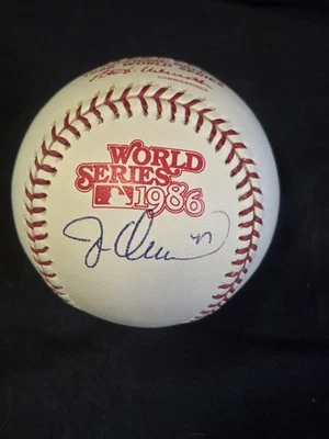 Jesse Orosco Signed 1986 World Series ROMLB Baseball PSA COA - Image 1 of 4