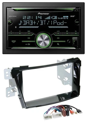 Pioneer Bluetooth MP3 DAB 2DIN USB CD Autoradio für Hyundai i40 ab 11 VF Klavier - Bild 1 von 4