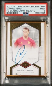 Topps Transcendent Manuel Neuer/19 On Card Auto PSA 9 COMO NUEVO POP2 #FCBA-MN - Imagen 1 de 2