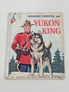 Sergeant Preston & Yukon King Rand McNally Elf Book #500 Vintage 1955 Wonder Dog - Picture 1 of 13