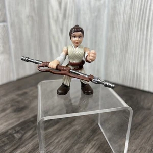 Star Wars - Rey (jakku) - Playskool - Galactic Heroes - 2.5'' Action Figure/Toy - Picture 1 of 6