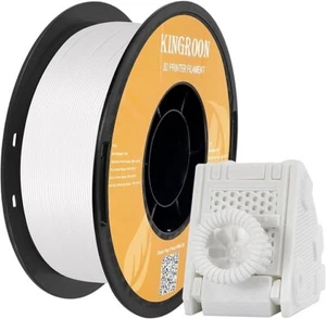 Kingroon High Speed PLA 3D Printer Filament 1.75mm Rapid Filament 1kg | White - Picture 1 of 4