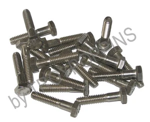 20-SS 1/4-20 x 1-1/4 HH HEX HEAD BOLTS MACHINE SCREWS 18-8 STAINLESS STEEL PARTS - Picture 1 of 1