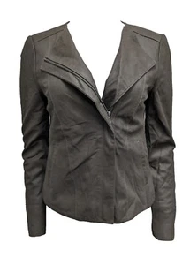ECRU Women's Brown Suede Morel Jacket Size Small Retail $495 NWD Sample - Picture 1 of 5
