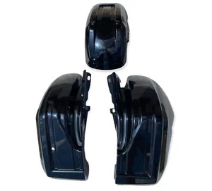 KTX Pro for Honda ATC200ES FRONT & REAR FENDER SET BLACK - Picture 1 of 8