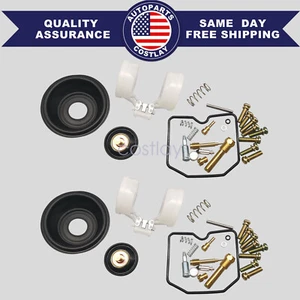 FOR KAWASAKI EX250 F Ninja 250R Carburetor Repair Rebuild Kit Float Diaphragm - Picture 1 of 5