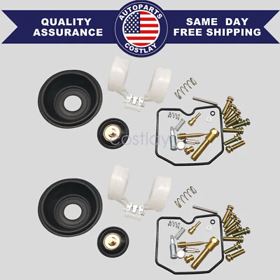 FOR KAWASAKI EX250 F Ninja 250R Carburetor Repair Rebuild Kit Float Diaphragm - Image 1 of 4