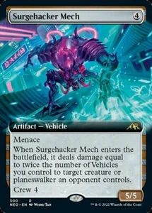Surgehacker Mech x1 1x Extended Art Kamigawa: Neon Dynasty NM MTG - Picture 1 of 1