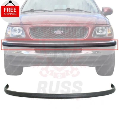 New Front Bumper Trim / Molding Black For 1997-1998 FORD F-150 F-250 FO1057284 - Imagem 1 de 4