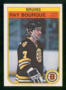 RAYMOND BOURQUE 1982-83 O-PEE-CHEE 82-83 NO 7 NRMINT 28463 - Bild 1 von 2