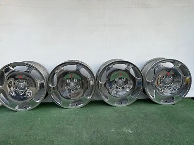 JUEGO LLANTAS MERCEDES BENZ S430 S500 S600 17" PULIDO W220 GENUINO FÁBRICA OEM Foto 1 de 4