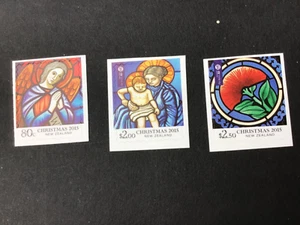 NEW ZEALAND NHM SET-2015 CHRISTMAS SELF ADHESIVES SG 3739/41 - Picture 1 of 1
