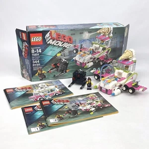 Lego Movie 70804 Ice Cream Machine Complete 2 in 1 Set w/ Figures Manuals & Box - Picture 1 of 17
