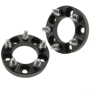 1"Wheel Spacers | 2 pcs | 5 lug Fits Lexus Passenger Cars Billet T6061 25mm - Picture 1 of 3