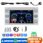 7" GPS For Ford Focus C/S-MAX Mondeo Galaxy Car Stereo Radio Nav WIFI CarPlay FM