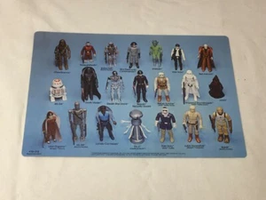 1980 Star Wars ESB Empire Strikes Back Actionfigur Vinylhülle Postereinsatz - Bild 1 von 3