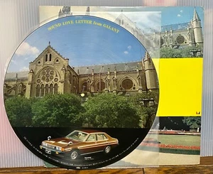 JAPAN CAR PICTURE DISC Vintage LP PROMO Sound Love Letter From Galant MITSUBISHI - Picture 1 of 4