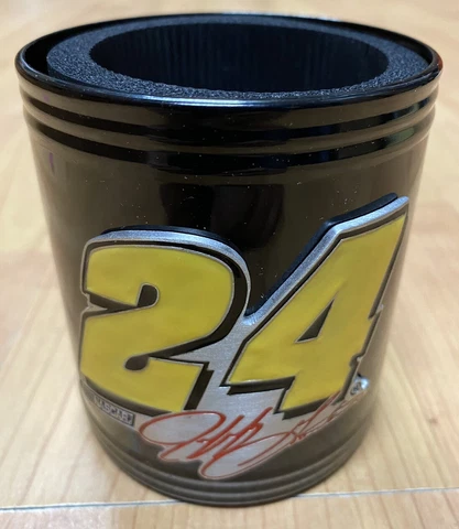 Jeff Gordon #24 Metal Can Holder Insulated Can Cooler Koozie Cover