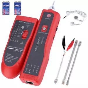 Kabelsucher Leitungssucher Kabeltester Leitungssuchgerät Kabel Tracker RJ11 RJ45 - Bild 1 von 12