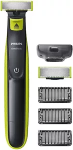 Philips QP2520/30 Rasoio OneBlade Rade Regola Rifinisce 3 pettini 1 lama NUOVO - Foto 1 di 4