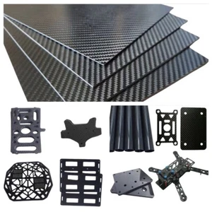 T700 Carbon Fiber Sheet Plate Panel Custom Cut Process Drone Frame FPV Arm Parts - Picture 1 of 13