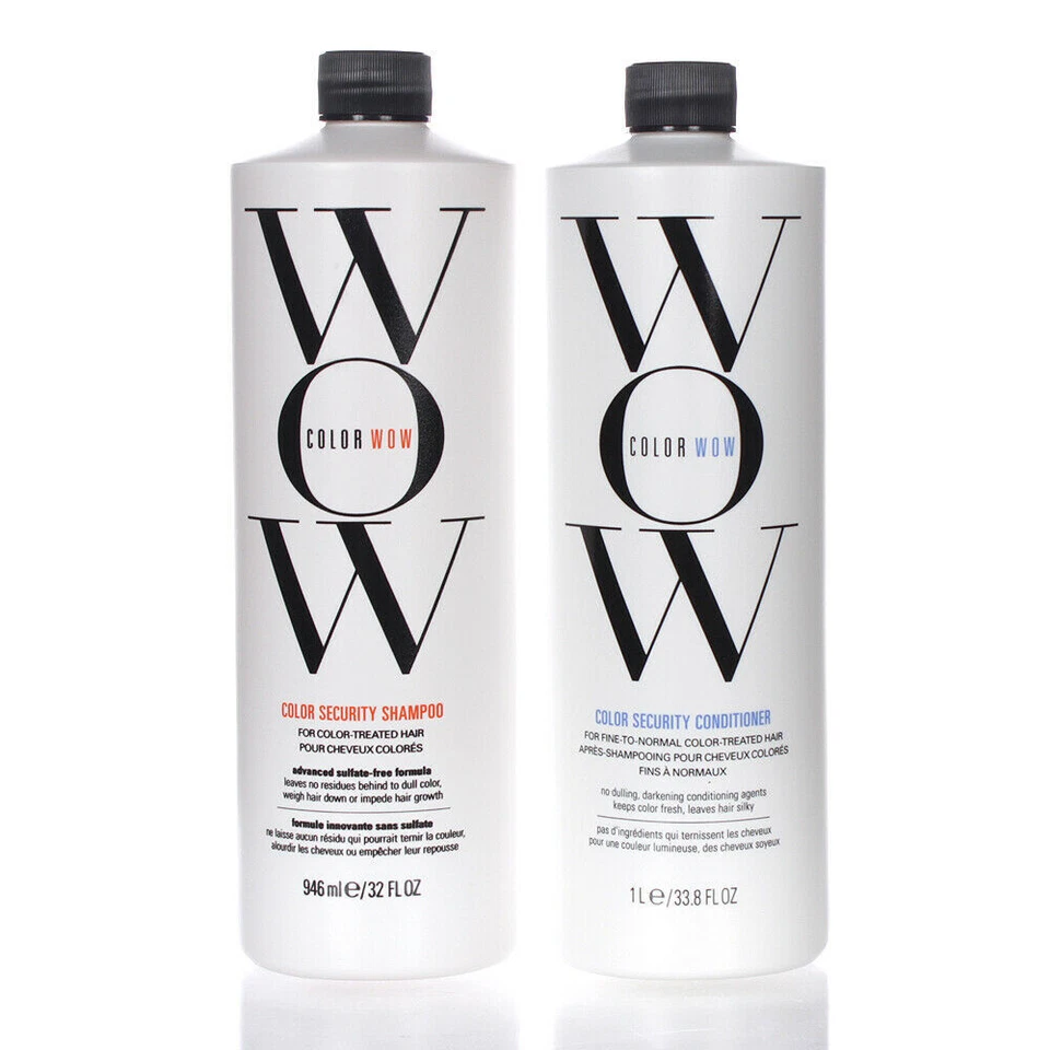 Color Wow Color Security Shampoo & Conditoner Fine/ Normal LITER SIZE DUO - Image 1 of 1