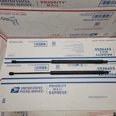 ✅97-99 Cadillac DeVille Seville GM 25654009 Par de puntales de capó izquierdo y derecho OEM Foto 1 de 4