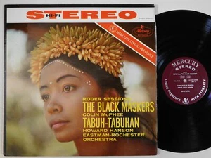 HANSON The Black Maskers Tabuh Tabuhan MERCURY LP SR 90103 FR3/FR6 cb tas # - Bild 1 von 4