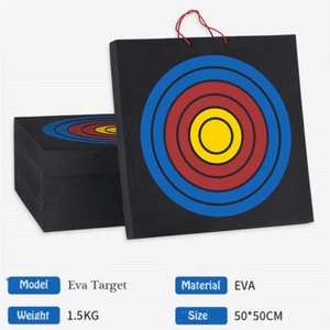 EVA Foam Archery Arrow Target for Bow Hunting Practice Removable Hunting Target - Picture 1 of 8
