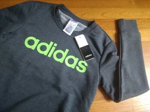 NWT, Adidas Women's Essentials Linear Crew Neck Sweatshirt Size XS # GL6312 - Picture 1 of 6