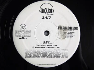 24/7 : 24/7 Loud 1998 Rap Hip-Hop 12" Promo Single Vinyl Record RDAB-65400-1 - Picture 1 of 9