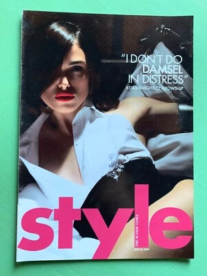 Sunday Times STYLE magazine 23-May-2004 KEIRA KNIGHTLEY Queens of Noize Mairead - Image 1 of 2