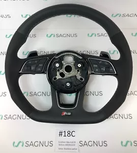 Volante AUDI RS HALF ALCANTARA A4 S4 A5 S5 SQ5 8V0419091 #18C - Imagen 1 de 13