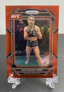 2023 UFC Prizm MACKENZIE DERN Red Prizm /199 NO. 180 MINT!