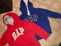 BABY GAP Toddler Boys 2 Pack!! Hoodies Sweatshirts ~ Size 18m-24m