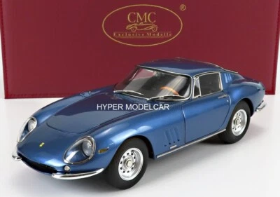 Cmc 1/18 Ferrari 275 Gtb/C 1966 Bleu Mét. Art. M239 - Photo 1/3