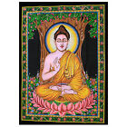 Arazzo India Buddha Affresco Mano Arte Orientale Feng Shui Induismo New Age Aura