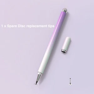 Stylus Pen 2 in 1 Touch Screen Universal for iPad iPhone Samsung Galaxy Tablet - Picture 1 of 19