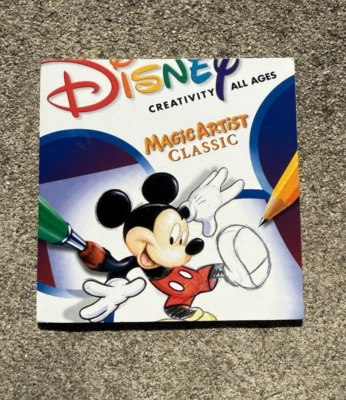 VTG: Disney's Magic Artist Classic PC CD Rom 95 98 Macintosh Collectible Mickey - Image 1 of 2