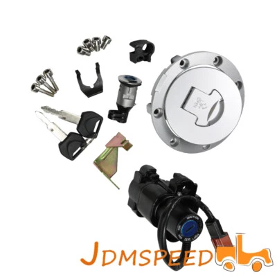 Nuevo interruptor de encendido tapa de gas combustible llave de bloqueo de asiento para Honda CBR1000RR CBR 2007-2014 Foto 1 de 4
