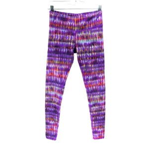 Alo Womens Leggings Small Colorful Stretch Pull On Athletic Casual Bottoms 26x28 - Picture 1 of 5