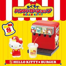 Rare 2012 Re-Ment Hello Kitty Hamburger Shop #8 Soft Drink Machine