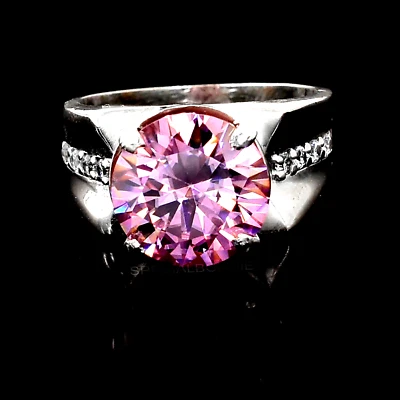 6.20 Ct Certified Pink Diamond Solitaire Ring-Free Shipment and Tariffs. - Image 1 of 4