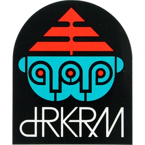 Darkroom Skateboards Triclops Aufkleber 3" x 3,5" - SCHNELLER KOSTENLOSER VERSAND! - Bild 1 von 1