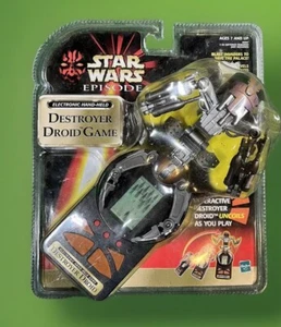 NIP 1999 STAR WARS EPISODE 1 DESTROYER DROID GAME ELECTRONIC HANDHELD - Picture 1 of 4