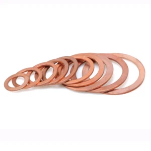 Metric Copper Sealing Washers Rings Flat Gasket Form A DIN 7603 A - Picture 1 of 1