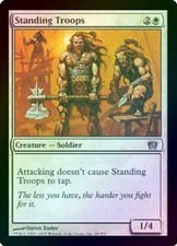 4X Standing Troops - Foil New MTG Eighth Edition 8th Magic